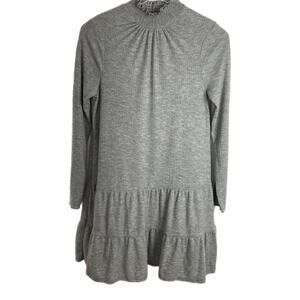 Miss Selfridge Tired Drop Waist Long Sleeve Dress Sz 6